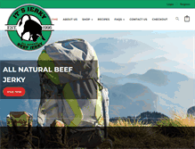 Tablet Screenshot of itsjerky.com